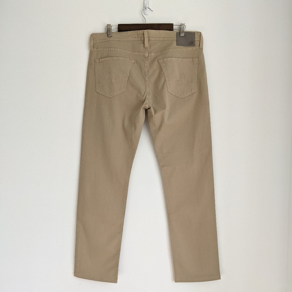 AG ADRIANO GOLDSCHMIED THE MATCHBOX Slim Straight, Beige, 36 - Picture 7 of 9